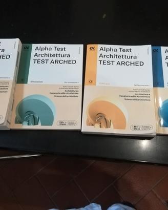 ALPHA TEST  LIBRI PER TEST ARCHITETTURA