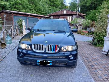 Bmw x5 E53 3.0d 218 cv -Asi- gancio traino- pelle-