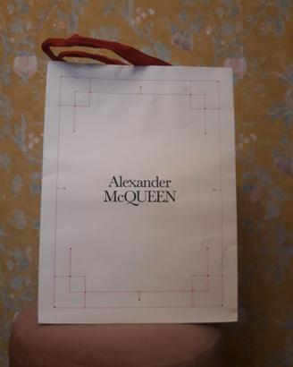 Alexander Mcqueen shopper carta