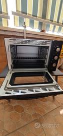 Forno elettrico smaltato internamente. 