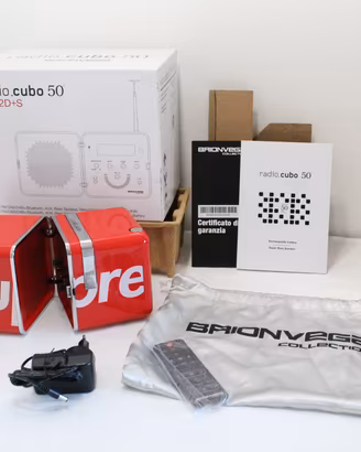 Brionvega TS522 Radio Cubo Supreme 50 anniversario