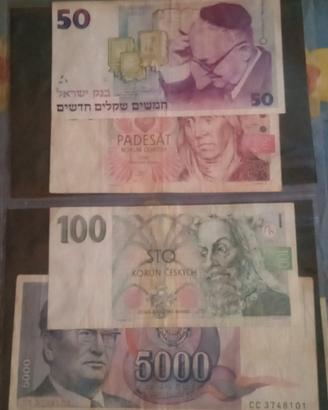 23 BANCONOTE VINTAGE DA COLLEZIONE 