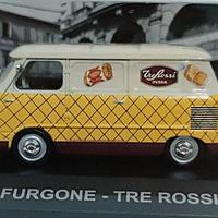 FIAT 600 FURGONE VAN TRE ROSSI 1957
