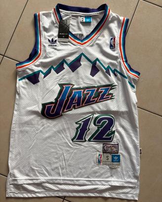 Canotta NBA Utah Jazz John Stockton Taglia S