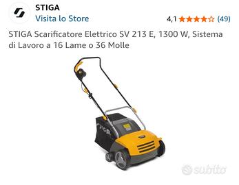 STIGA Scarificatore Elettrico SV 213 E, 1300 W
