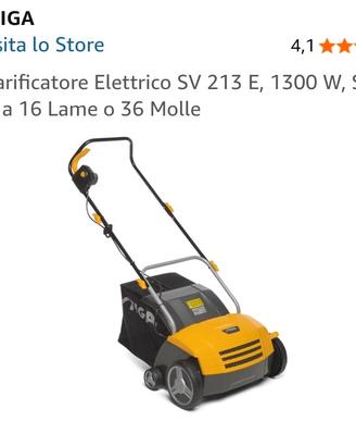 STIGA Scarificatore Elettrico SV 213 E, 1300 W