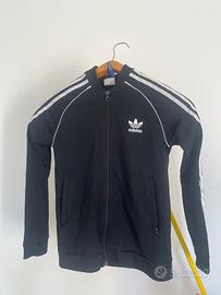 Giacca Adidas Originals Nera Bianca Trefoil XS