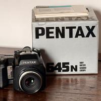 Pentax 645N + obiettivo FA 75mm f/2.8