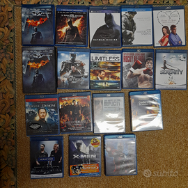 Dvd blue ray lotto 18 pezzi