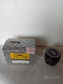 Obiettivo Konica Hexanon AR 50 mm. F 1.8