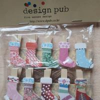 Mini mollette natalizie