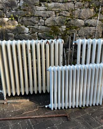 Caloriferi in ghisa con piedini