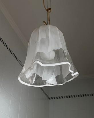 Lampadario vetro di murano