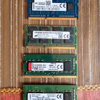RAM VARIE SO-DIMM DDR3 E DDR4