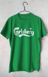 T-shirt Carlsberg manica corta ragazzo taglia L