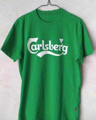 T-shirt Carlsberg manica corta ragazzo taglia L