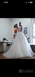 Abito da sposa, nuovo con cartellino marca Galvan