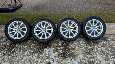Cerchi originali audi 17 con gomme