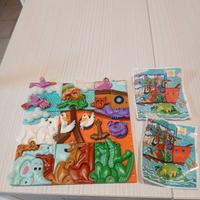 Sorpresine kinder arca di noe vintage k98