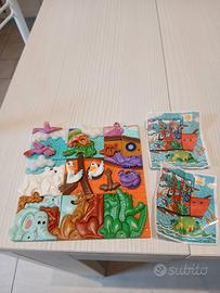 Sorpresine kinder arca di noe vintage k98