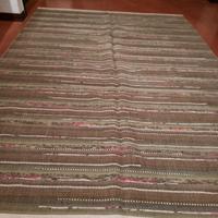 tappeto / pezzotto valtellinese grigio / nero