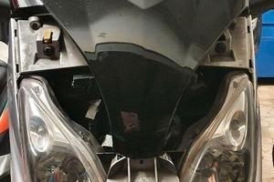 manubrio XMAX 250 2007 YAMAHA forcella scudo caren