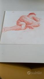 Otello Bernini, schizzo nudo