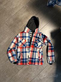 Giacca billabong 10k rossa blu