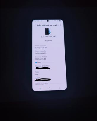 Samsung Galaxy s21 plus 