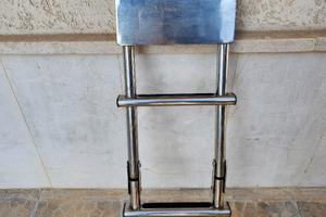 Scaletta plancetta di poppa orig. gommone Zar 61