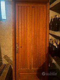 Porta in legno massello