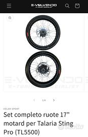 Kit Motard Talaria 5500 Pro