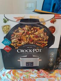 pentola a lenta cottura. elettrica. nuova. mai usa