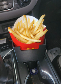 Porta‑patatine/porta‑snack da auto