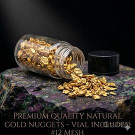 Lotto di Pepite d’Oro Naturale – Alaska, USA