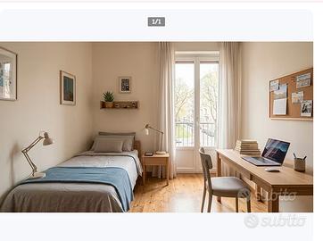 SINGOLA con BAGNO PRIVATO / UTENZE COMPRESE -METRO