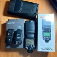 Flash Neewer NW880s + trigger Neewer FC-16