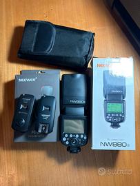 Flash Neewer NW880s + trigger Neewer FC-16