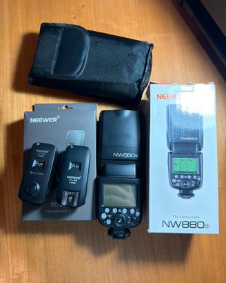 Flash Neewer NW880s (Sony) + trigger Neewer FC-16