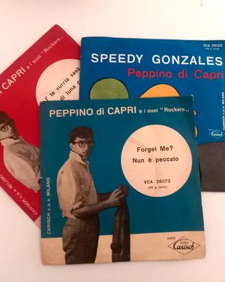 Lotto 3 × 45 Giri – Peppino di Capri – Originali