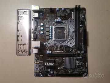 Scheda madre MSI H110M PRO-VD difettosa