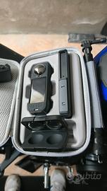 insta360 x5 moto pack microfono wifi