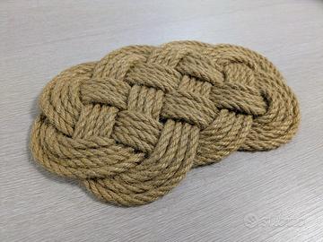 Tappeto corda nautico Pagliato oceanico