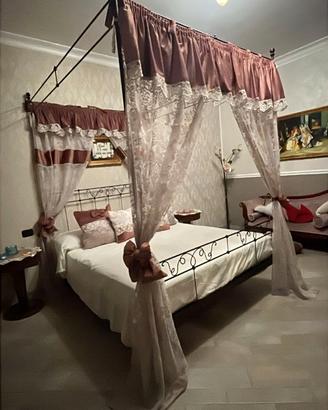 Letto a baldacchino / materasso memory
