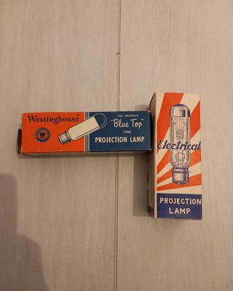 Lampade Vintage Blue Top e Electrical Projection 