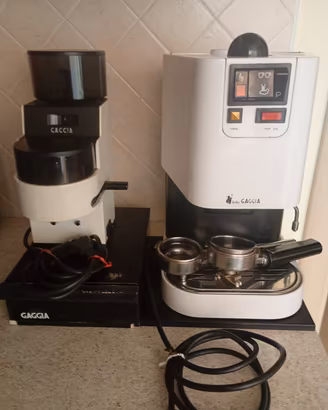 macchina da caffè con macinino Gaggia 