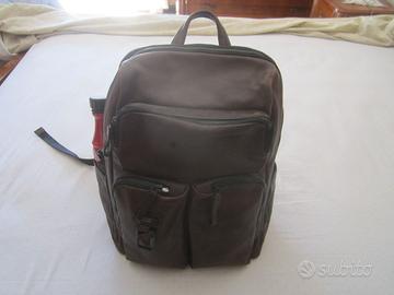 ZAINO PIQUADRO < LINEA BUSINESS-MANAGER IN PELLE >