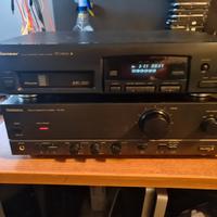 Amplificatore e multi CD player