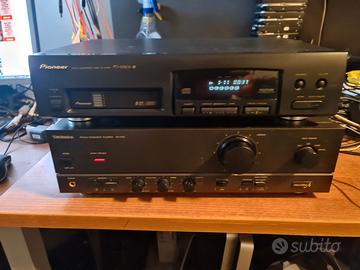 Amplificatore e multi CD player