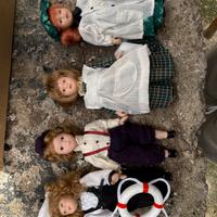 Bamboline in porcellana